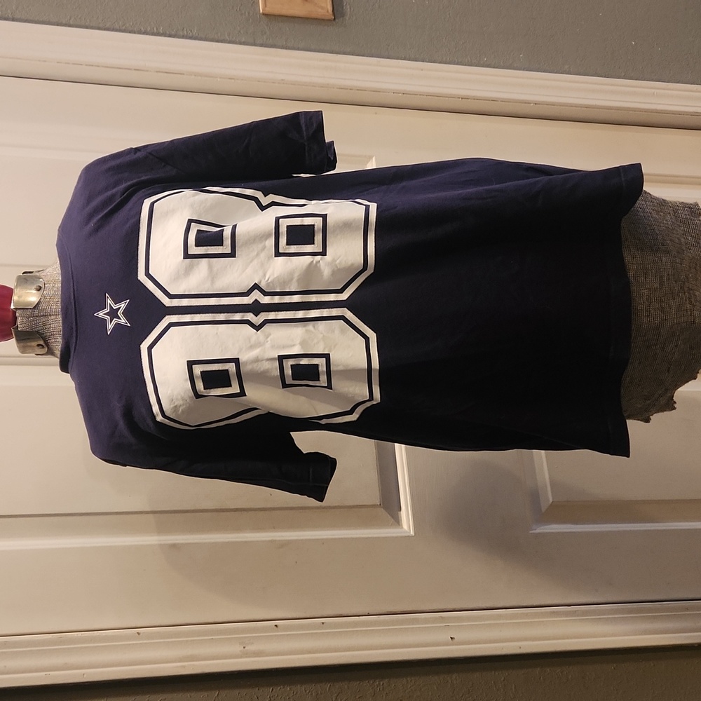 Nike, Dallas Cowboys, 100% cotton t-shirt, navy, Bryant, #88, large, regular fit